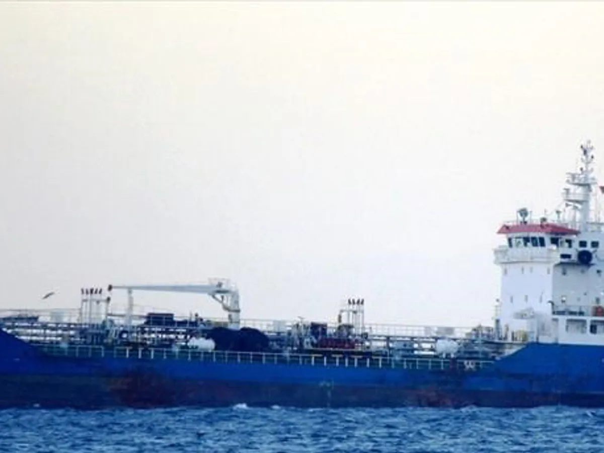 Nafta-/keemialaev müügiks