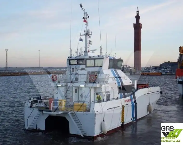 Tuuleparkide teeninduslaev müügiks